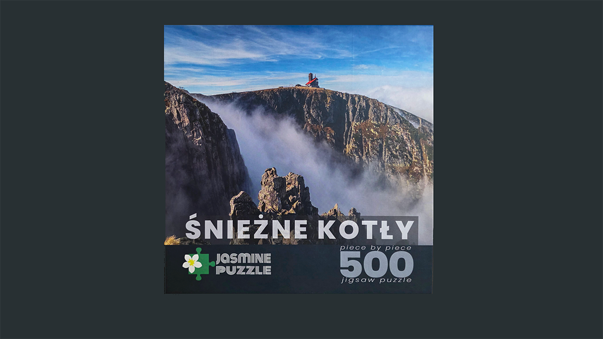 Puzzle dla turystów - Karkonosze Śnieżne Kotły 500 elementów